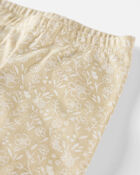 Baby Floral Print Organic Cotton 2-Piece Pajamas, image 2 of 4 slides