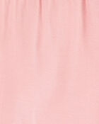 Baby 2-Pack PurelySoft Pull-On Pants - Pink/Ivory, image 5 of 7 slides