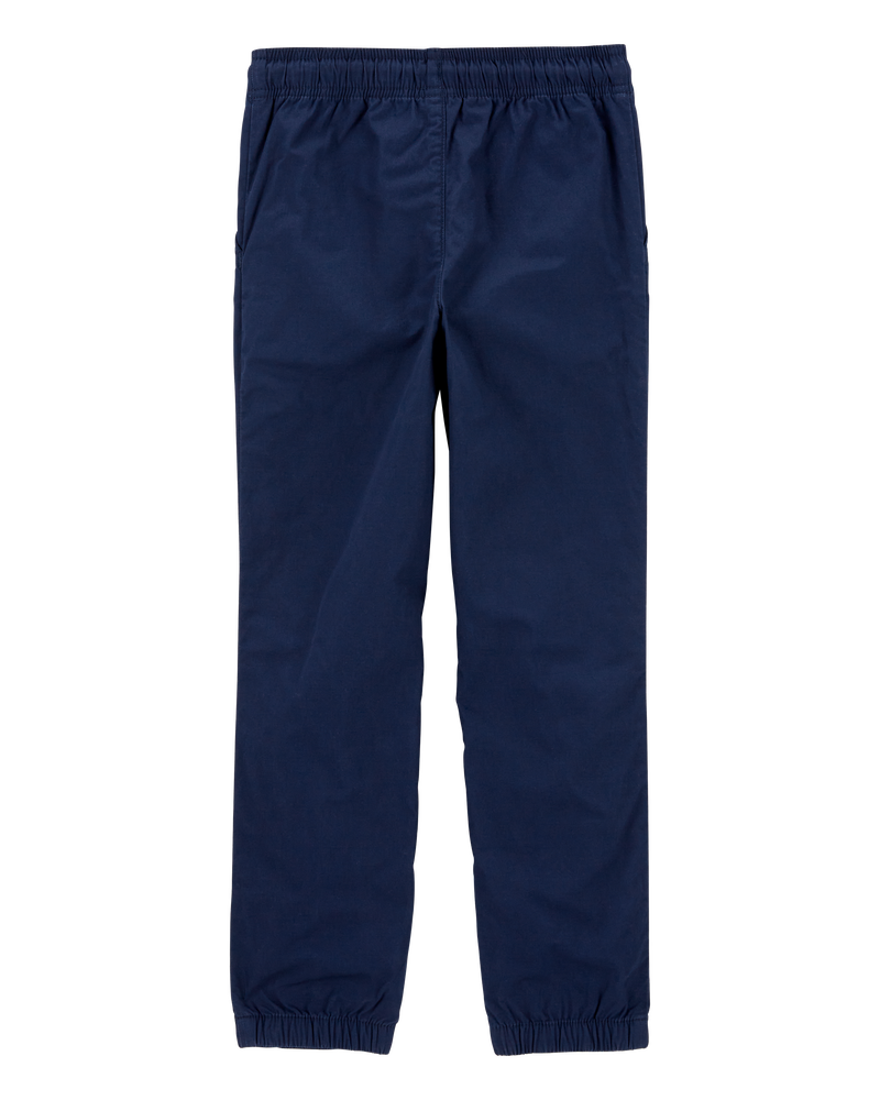 Kid Pull-On Poplin Pants, image 2 of 5 slides