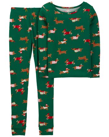 2-Piece Christmas Dog PurelySoft Pajamas, 