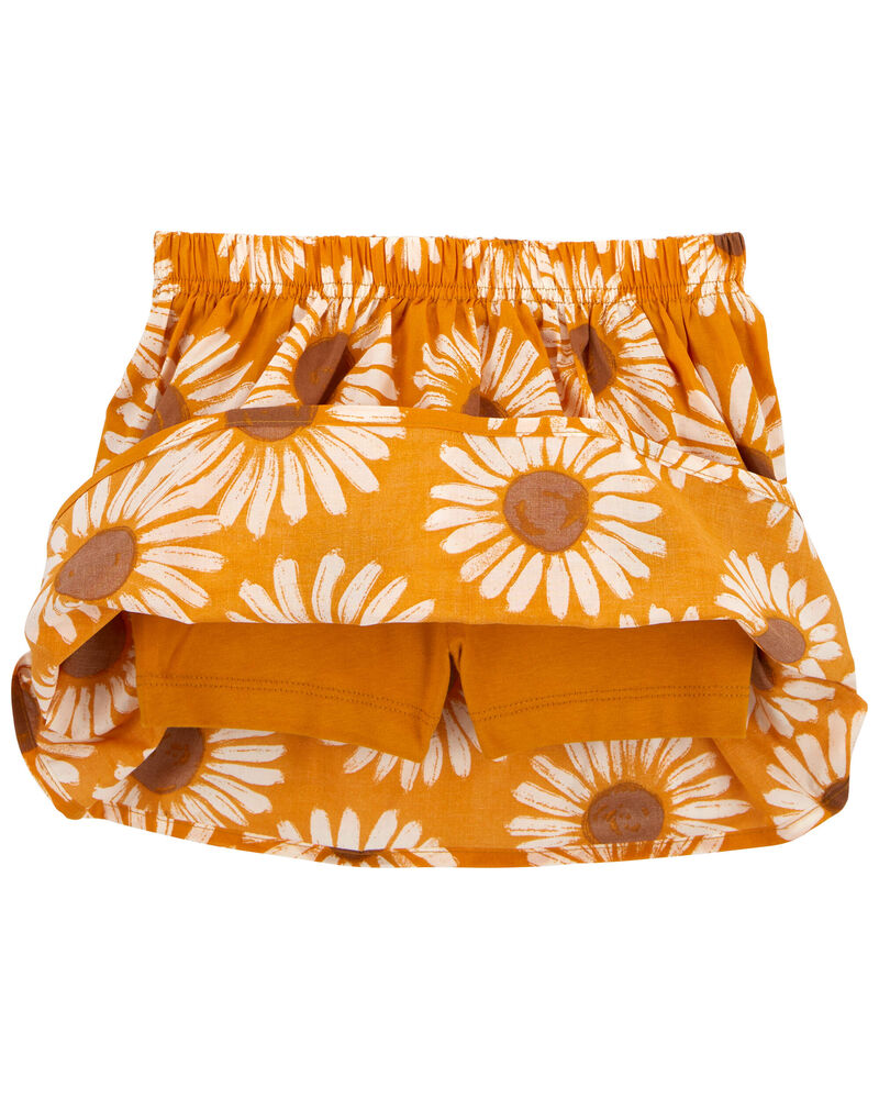 Toddler 2-Piece Floral Tee & Skort Set, image 2 of 4 slides