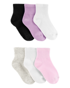 Kid 6-Pack Crew Socks, image 1 of 3 slides