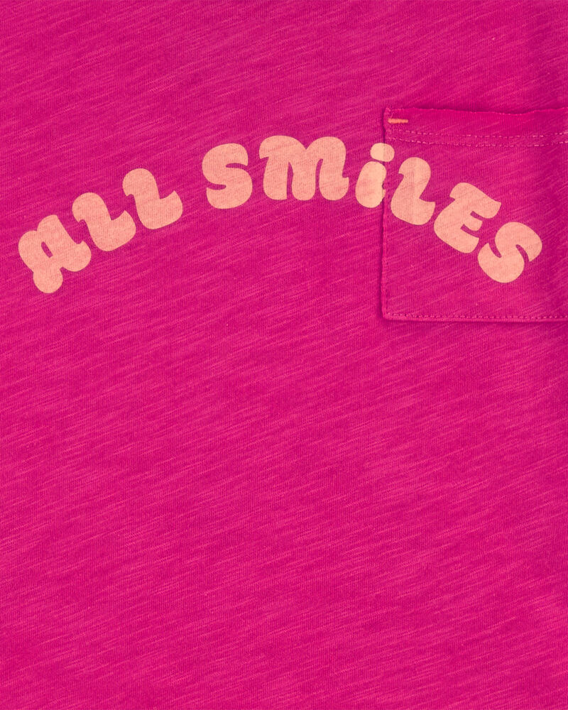 Toddler All Smiles Pocket Tee, image 3 of 5 slides