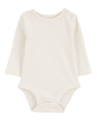 Baby 3-Pack Waffle Knit Long-Sleeve Bodysuits, image 6 of 7 slides