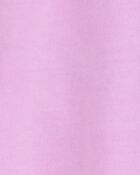 Kid Active Drawstring French Terry Skort - Purple, image 3 of 4 slides