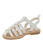 Toddler Casual Sandals - White, image 7 of 7 slides