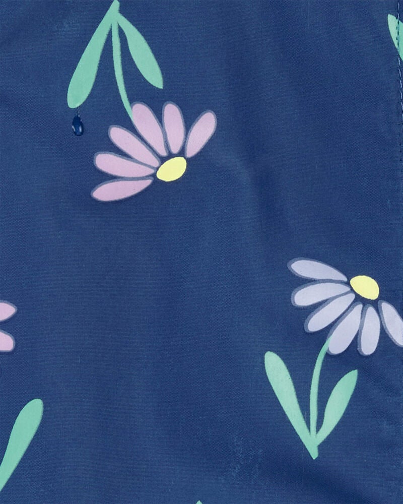 Toddler Color Changing Rain Jacket - Navy, image 5 of 6 slides