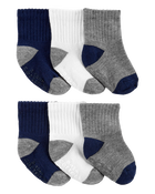Toddler 6-Pack Ankle Socks, image 1 of 3 slides
