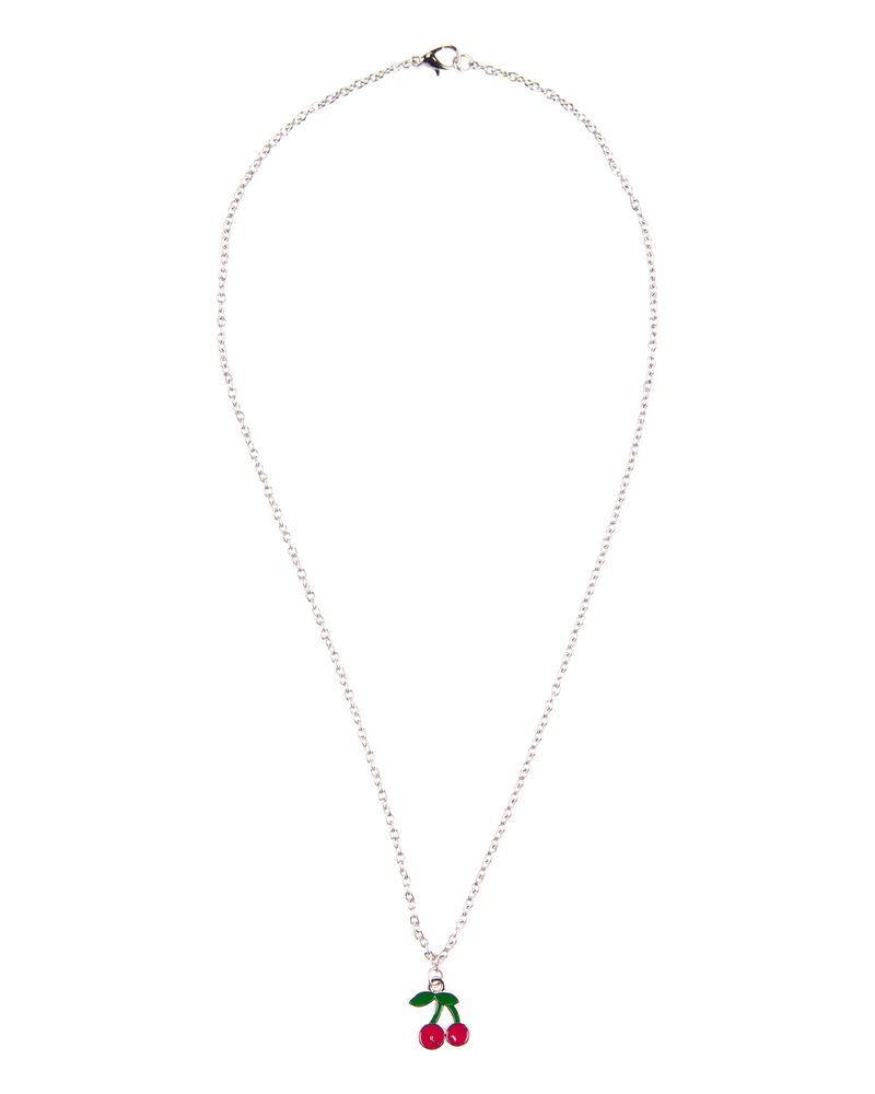 Kid 1-Piece Cherry Charm Necklace, image 1 of 1 slides