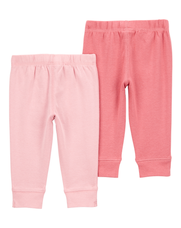 Baby 2-Pack Pull-On Pants, 
