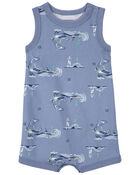 Baby Beach Cotton Romper, image 1 of 3 slides