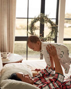 Baby Christmas Zip-Up PurelySoft Sleep & Play Pajamas, image 5 of 7 slides