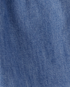 Kid Organic Cotton Chambray Shorts, image 4 of 5 slides