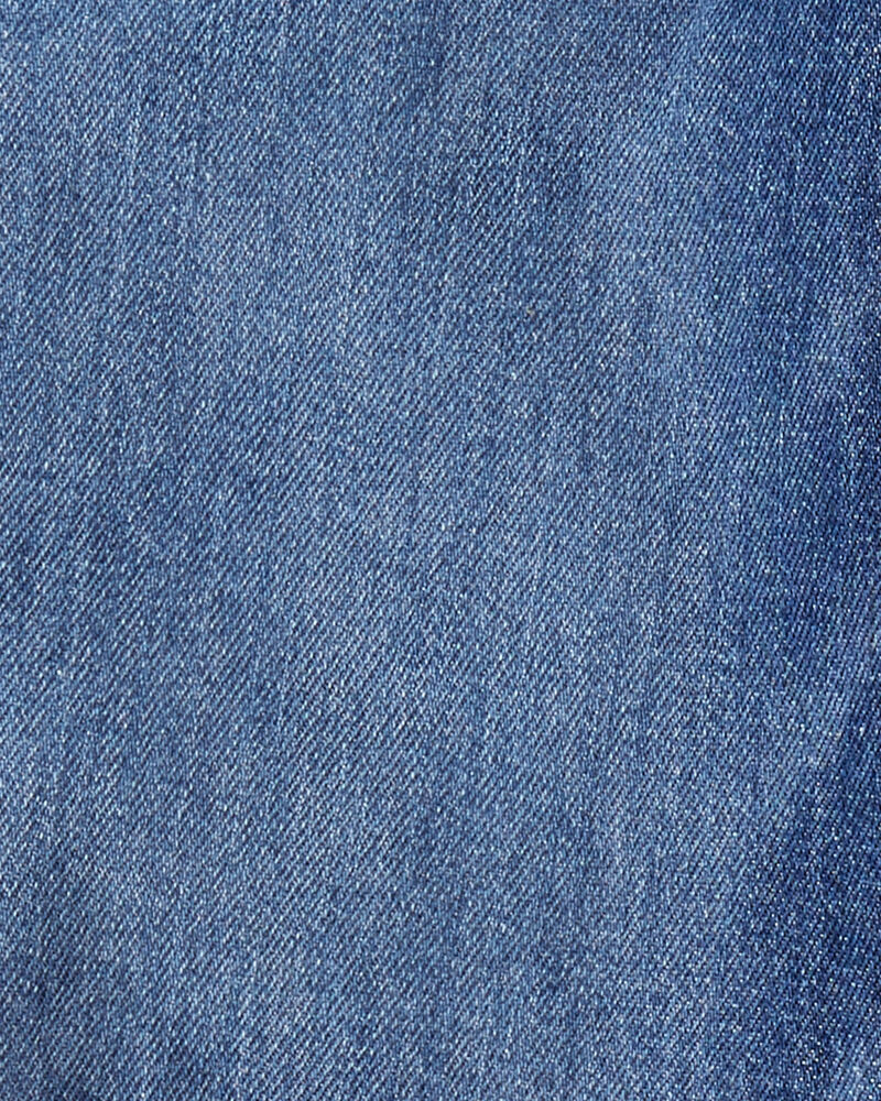 Girls Denim Barrel Jeans - Blue, image 3 of 4 slides