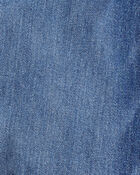 Girls Denim Barrel Jeans - Blue, image 3 of 4 slides