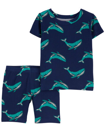 Toddler 2-Piece Whale PurelySoft Pajamas, 