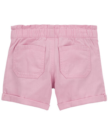 Baby PaperBag Twill Shorts, 