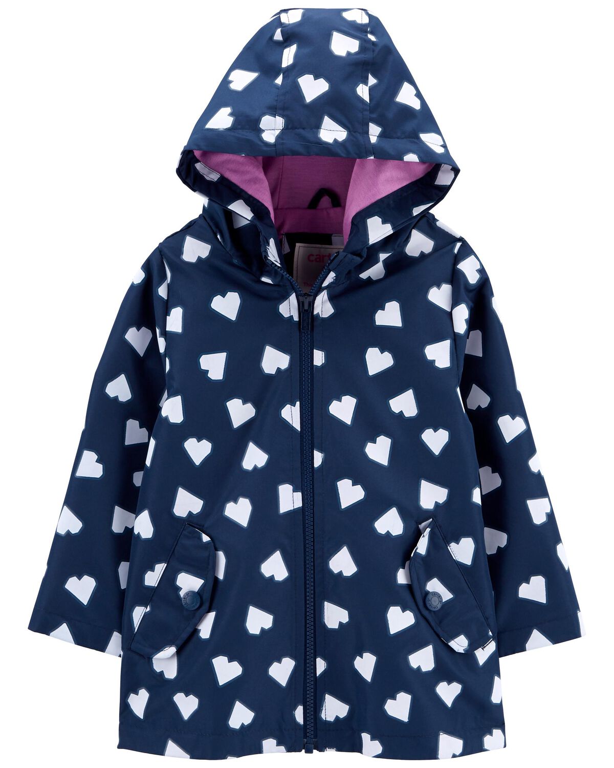 Heart Color Changing Toddler Heart ColorChanging Rain Jacket