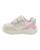  Every Step® First Walker Fashion Sneakers - White/Pastels
, image 6 of 7 slides
