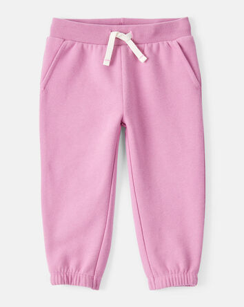 Baby Girl DayDream Fleece Joggers - Pink, 