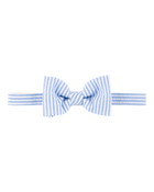 Seersucker Bow Tie - Blue, image 1 of 2 slides