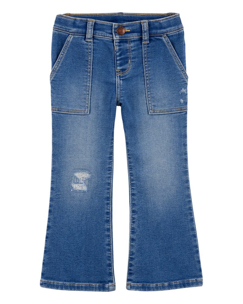 Baby Iconic Denim Flare Jeans, image 1 of 5 slides