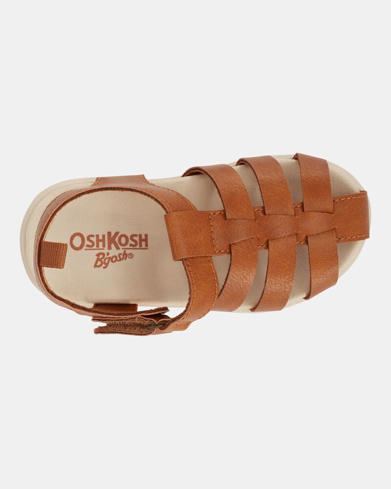 Toddler Boy Casual Sandals - Brown, image 4 of 8 slides