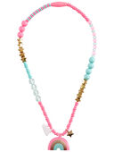 Multi - Rainbow Charm Necklace