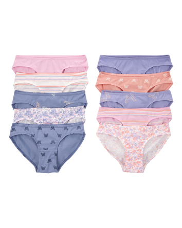 Kid 10-Pack Stretch Cotton Underwear, 