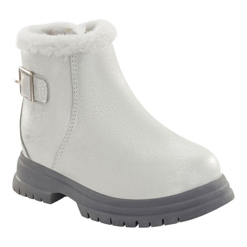 Toddler girl fur lined boots on sale