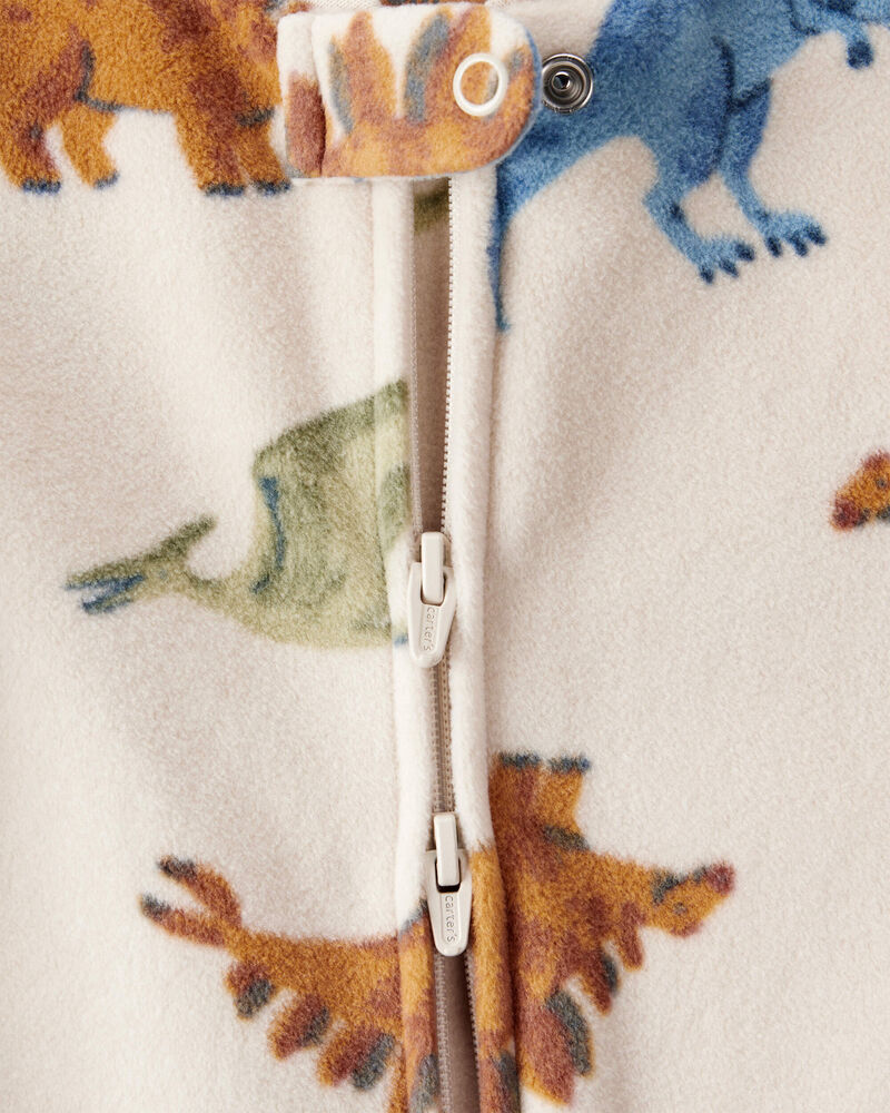 Baby Boy Dinosaur Print Loose Fit Long-Sleeve Sleep & Play , image 2 of 4 slides