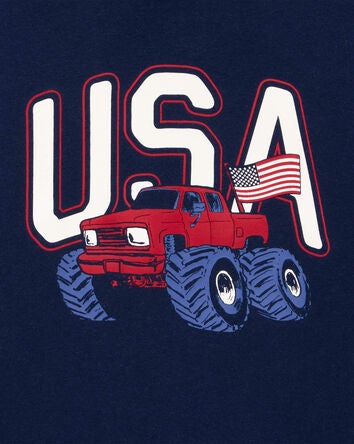 Toddler USA Monster Truck Graphic Tee, 