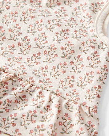 Baby 2-Pack Organic Cotton Bubble Rompers, 