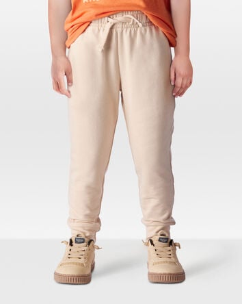Toddler Pull-On Drawstring Joggers - Khaki, 