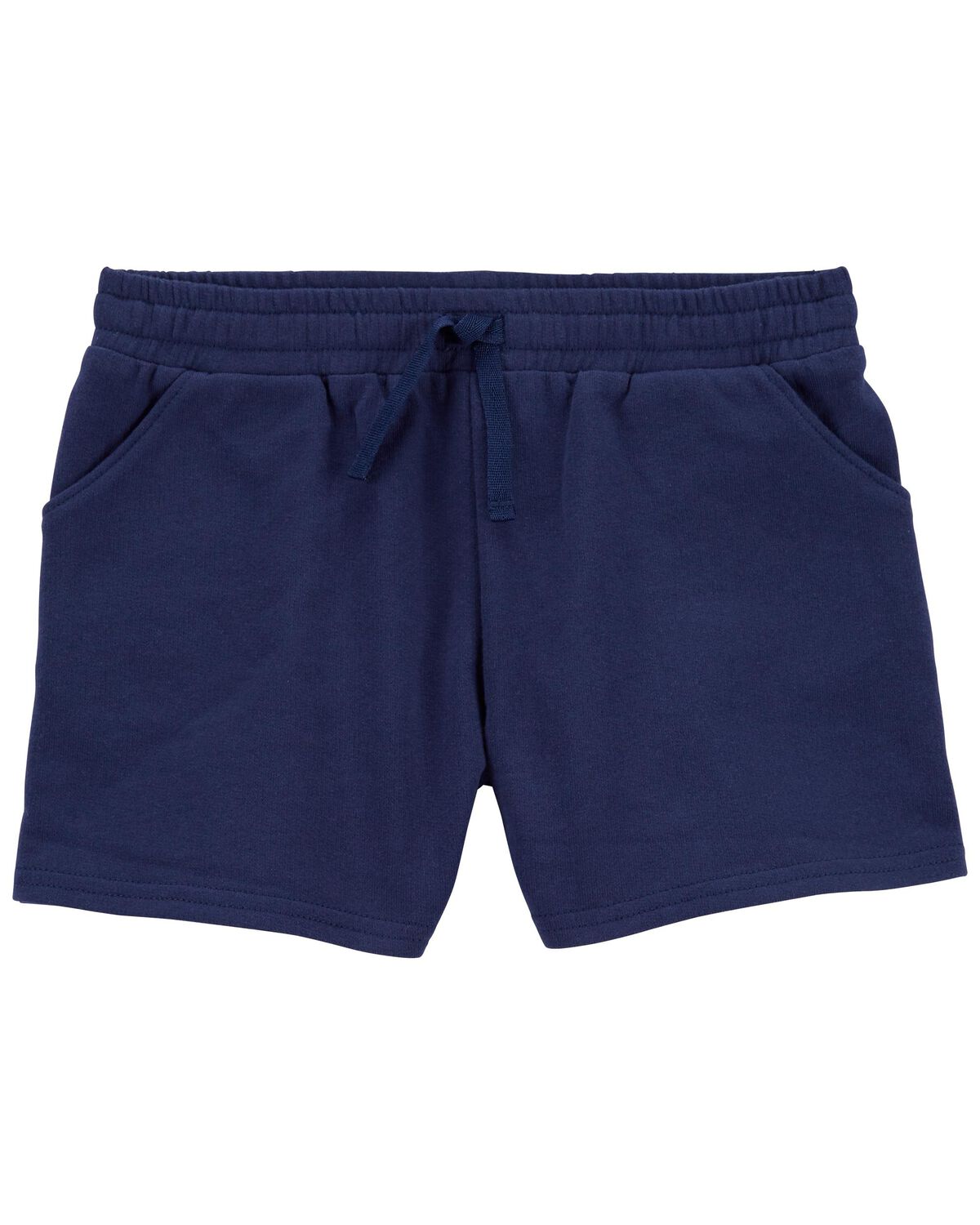 Navy Kid Pull-On French Terry Shorts | carters.com