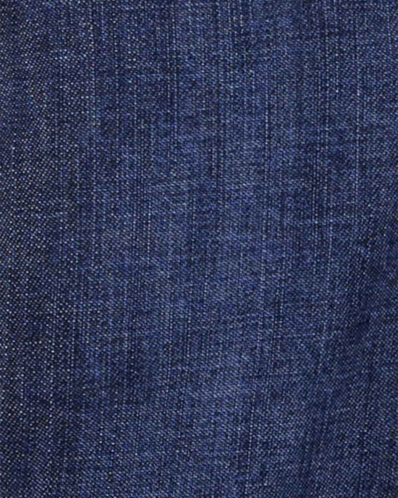 Baby Boy Buffalo Plaid-Lined Overalls, image 3 of 5 slides