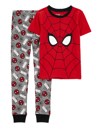 Kid MARVEL©  Snug Fit Cotton 2-Piece Pajamas, 