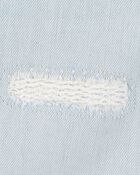 Kid Mid-Length Iconic Denim Short - Ozone Wash, image 3 of 4 slides