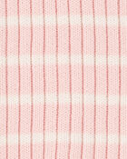 Baby Striped Ribbed Sweater Knit Top, image 2 of 2 slides