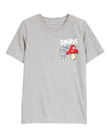 Kid Smurfs Graphic Tee - Grey, 