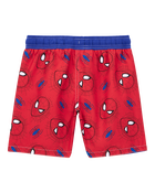 Boys Marvel&trade; Spider-Man Swim Trunks - Red/Blue, image 2 of 3 slides