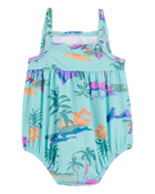 Baby 1-Piece Tropical-Print Swimsuit, image 3 of 5 slides