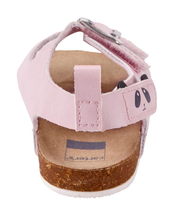 Pink Baby Faux Cork Sandal