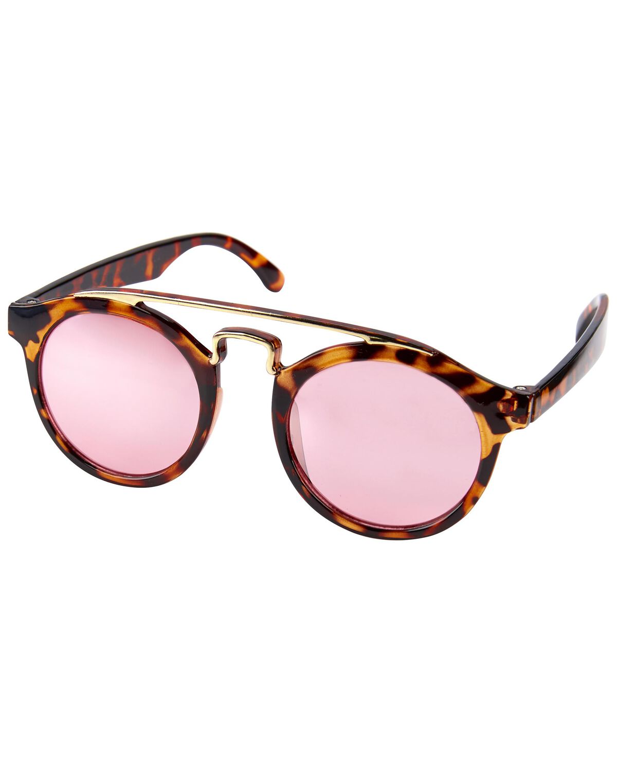 Multi Tortoise Shell Round Sunglasses