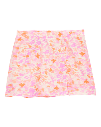 Girls Floral Golf Skort - Pink, 