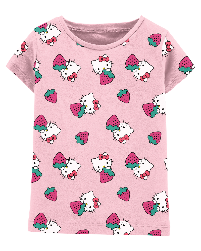 Toddler Hello Kitty® Short-Sleeve Graphic Tee - Pink, image 1 of 2 slides