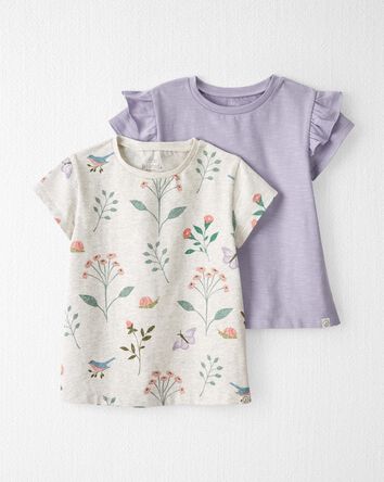 Toddler 2-Pack Organic Cotton Tees, 
