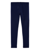 Kid Cotton Stretch Leggings, image 1 of 4 slides