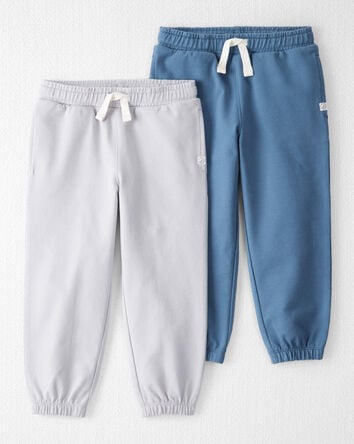 Toddler 2-Pack Organic Cotton French Terry Sweatpants, 