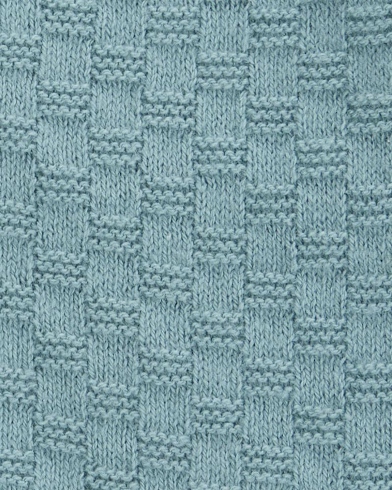 Baby Button-Front Sweater Romper, image 2 of 3 slides